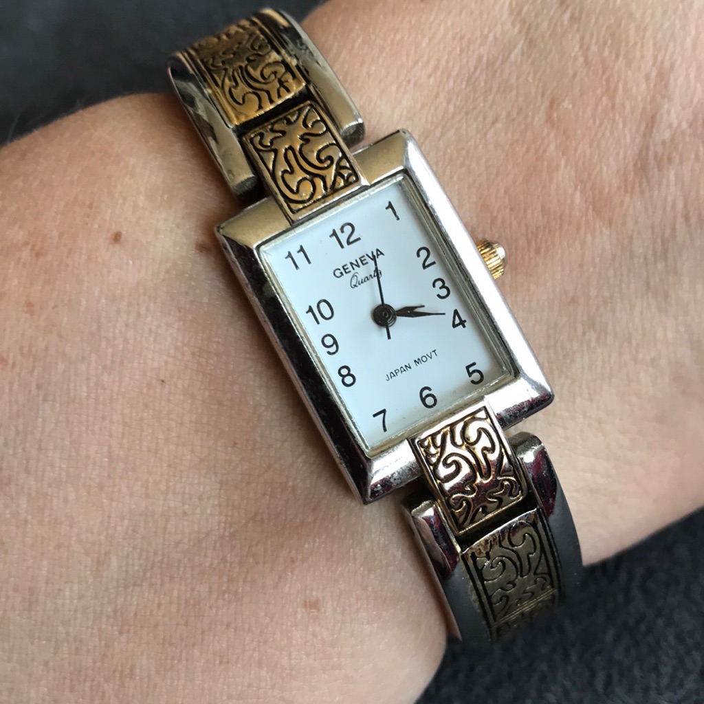 Vintage Geneva Wrist Watch Bracelet